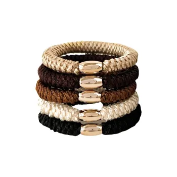 Danqin Elastic String/Alloy Hair Tie Women's