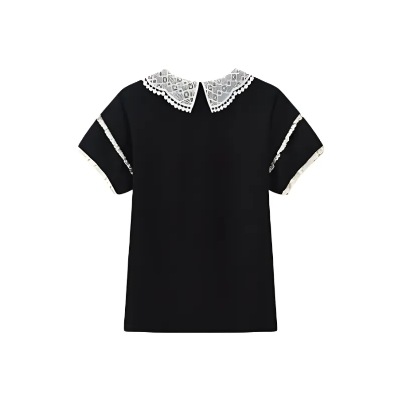 ABBY GODDESS T Shirts Women's Black-1