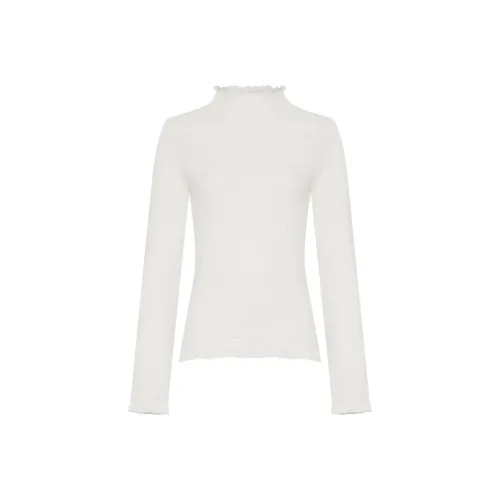 URBAN REVIVO T Shirts Women's Ecru
