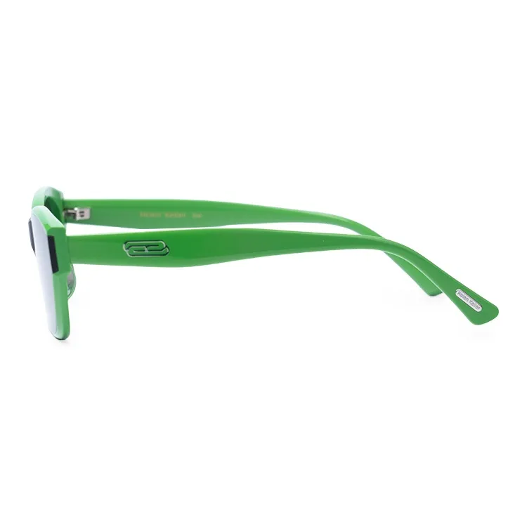 HELEN KELLER Plate Frame Cat Eye Sunglasses Unisex-11