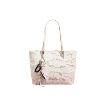 PAYOT Canvas Bag, Shoulder Bag Women's Gradient Pink