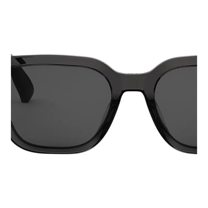 DIOR Subject To Official Website Square Sunglasses Unisex Black-1