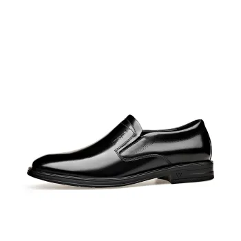 PT'SON Dress Shoes Men Low Top Black