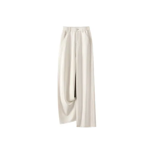 IHIMI Jeans Women's Ivory White