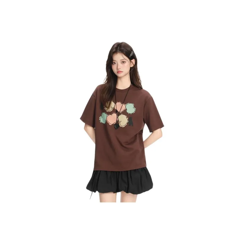 FOREVER 21 T Shirts Women's Coffee-0
