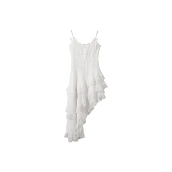 COVER TIME Slip Dresses Women's White