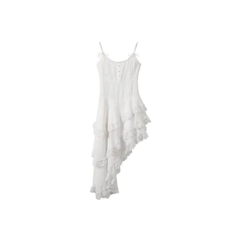 COVER TIME Slip Dresses Women's White-0