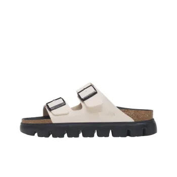 Birkenstock Arizona Chunky EVA Abrasion Resistant Slide Slippers Women's Beige Black