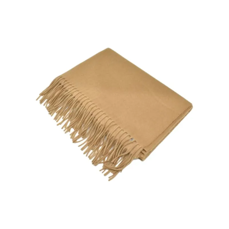 JOHNSTONS OF ELGIN Cashmere Shawls Unisex Brown-1