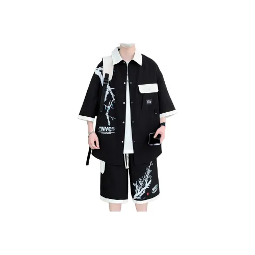 NEAR HERE Shirt Matching Set Unisex