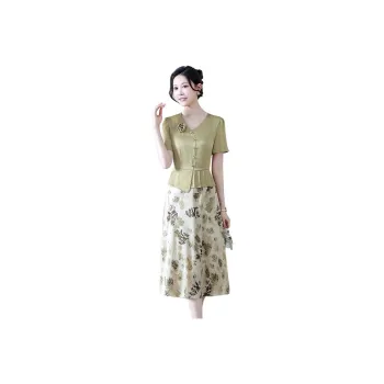 YIRANCHUN Short Sleeved Dress Women's