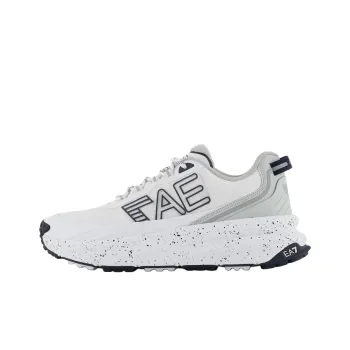 EMPORIO ARMANI EA7 Crusher Distance Low Top Casual Shoes Unisex White