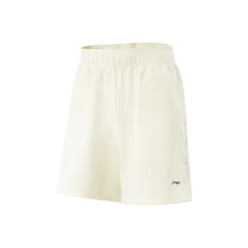 LiNing Fitness Series Casual Shorts Women's Pearl Mother White