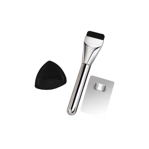 JIXUAN Flawless Base Combination Black Pineapple Powder Compact And Foundation Brush Make up Tools Adherent Lightweight
