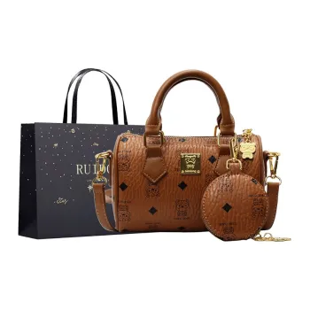 Smart PU Boston Bag, Shoulder Bag, Handbag Women's Multicolor