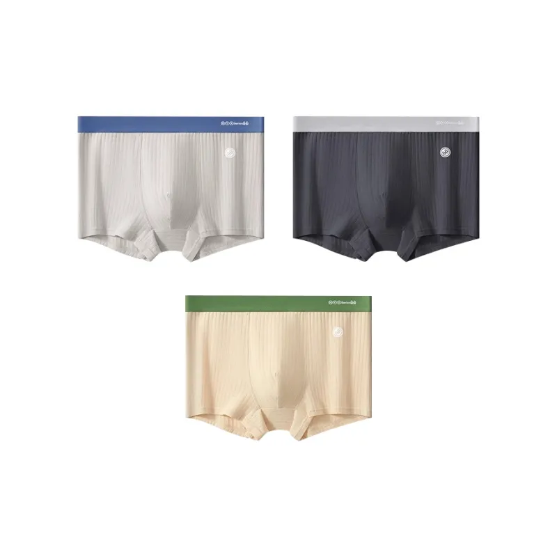H YXIANG Underpants Men's 3 Pack-4