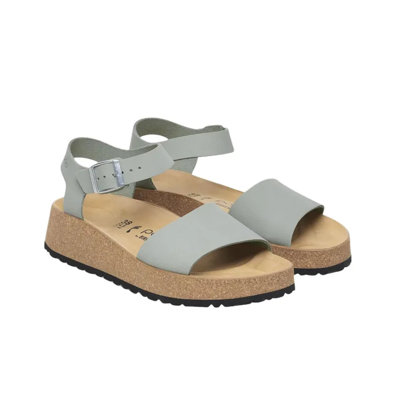 Birkenstock Glenda One Strap Sandals 1.5cm Women's Sage Green-2
