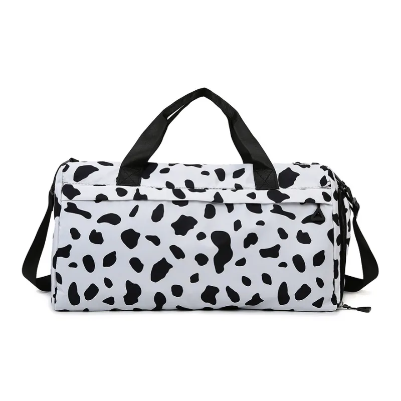 Yalu Nylon Travel Bag Unisex Black/White/Pink/Orange/Khaki-18