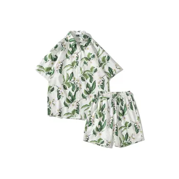 Fakeyoung Shirt Matching Set Unisex