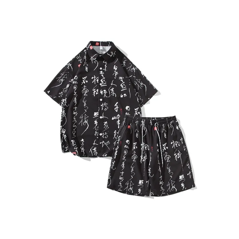 Fakeyoung Shirt Matching Set Unisex-6