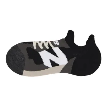 New Balance Shifted Ankle Socks Unisex 1 Pack Black