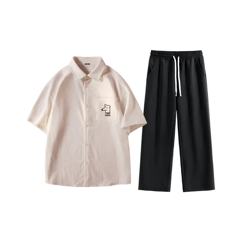 MINISO Shirt Matching Set Unisex 2 Pack-0