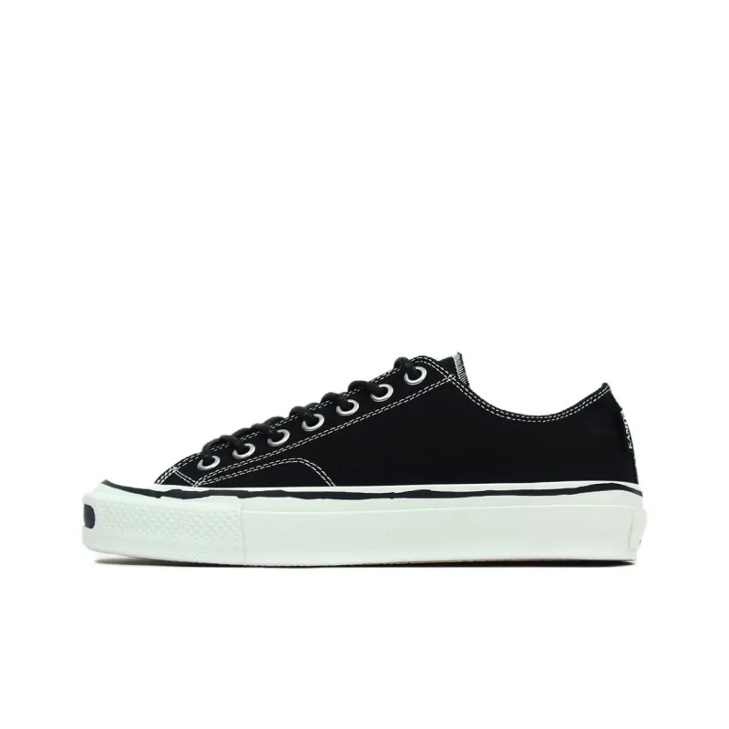 MIHARA YASUHIRO KAMIYA Joey Low Top Canvas Shoes Unisex Black-0