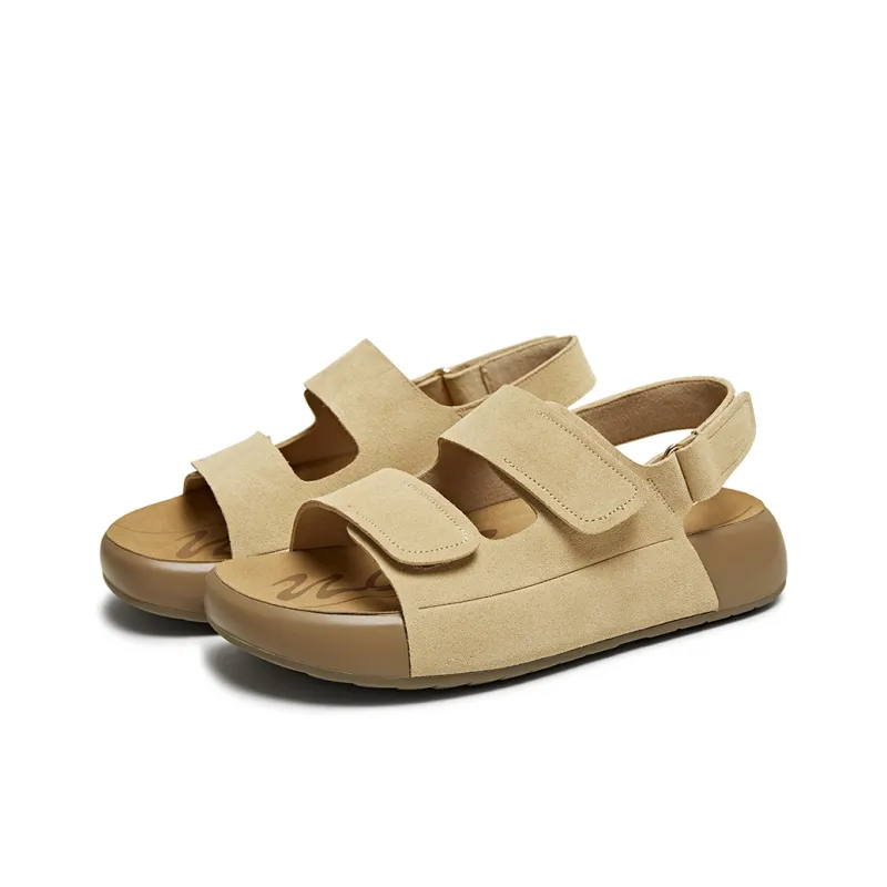 PT'SON Beach Sandals Women's Brown-2