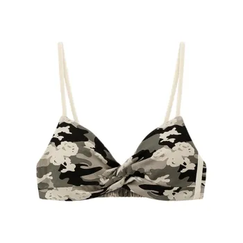 CHUU Tank Tops Women's Green Camouflage