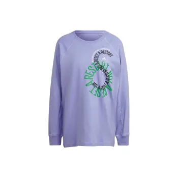 Adidas x Stella McCartney T Shirt Unisex Glossy Finish Purple