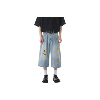 PANDA ADEVIL Denim Shorts Unisex