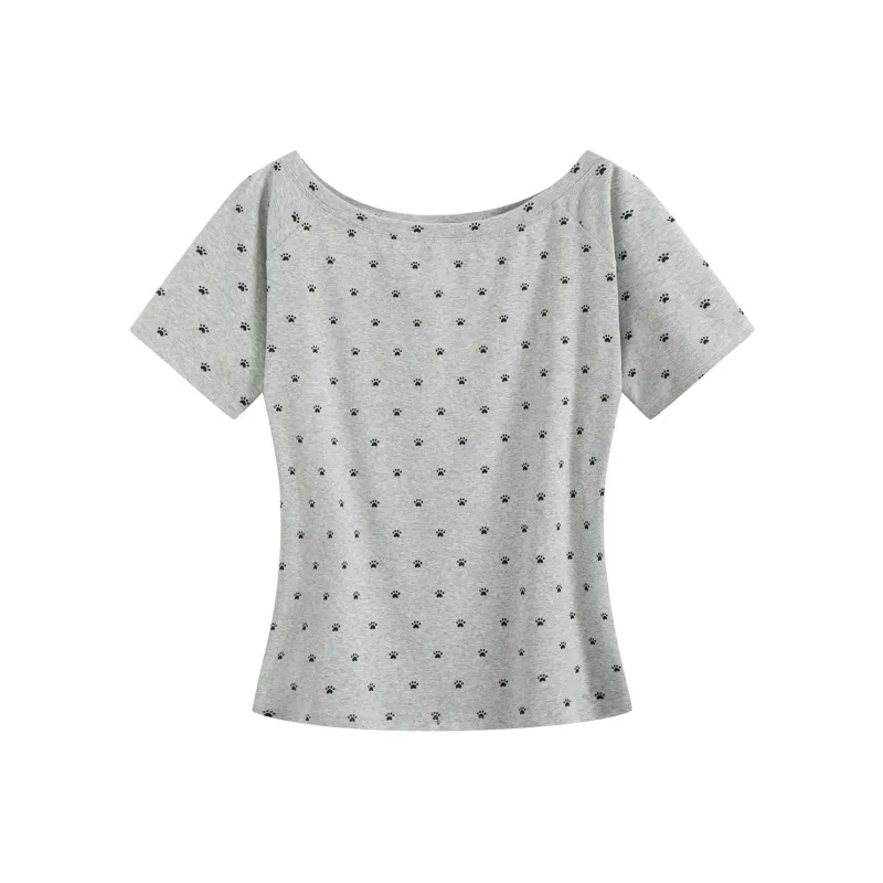 HANDAIWEI Raglan Sleeve T Shirt Women's-3