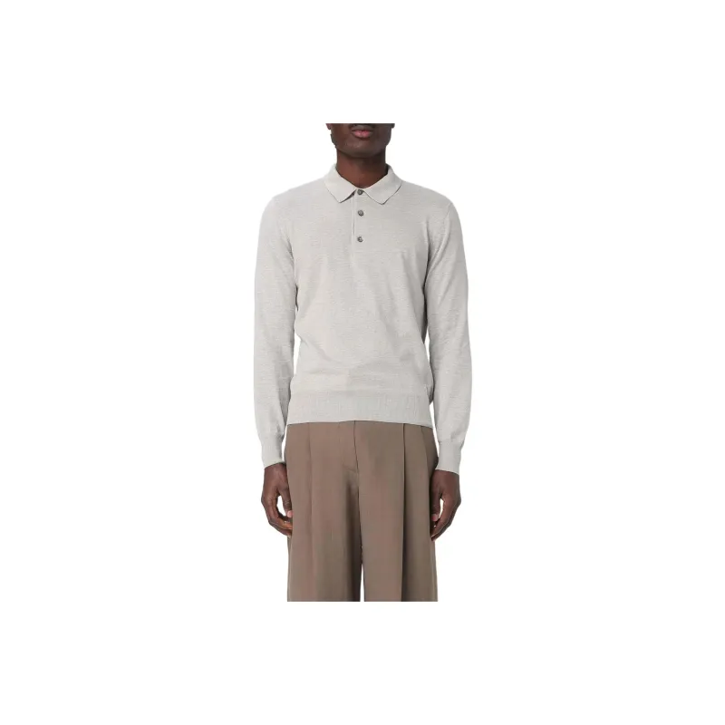 TOM FORD Polo Shirts Men Gray-0