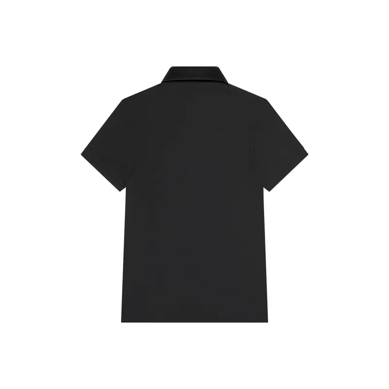 Jeep Outdoor Luxury Collection Polo Shirt Men's Elegant Black-1