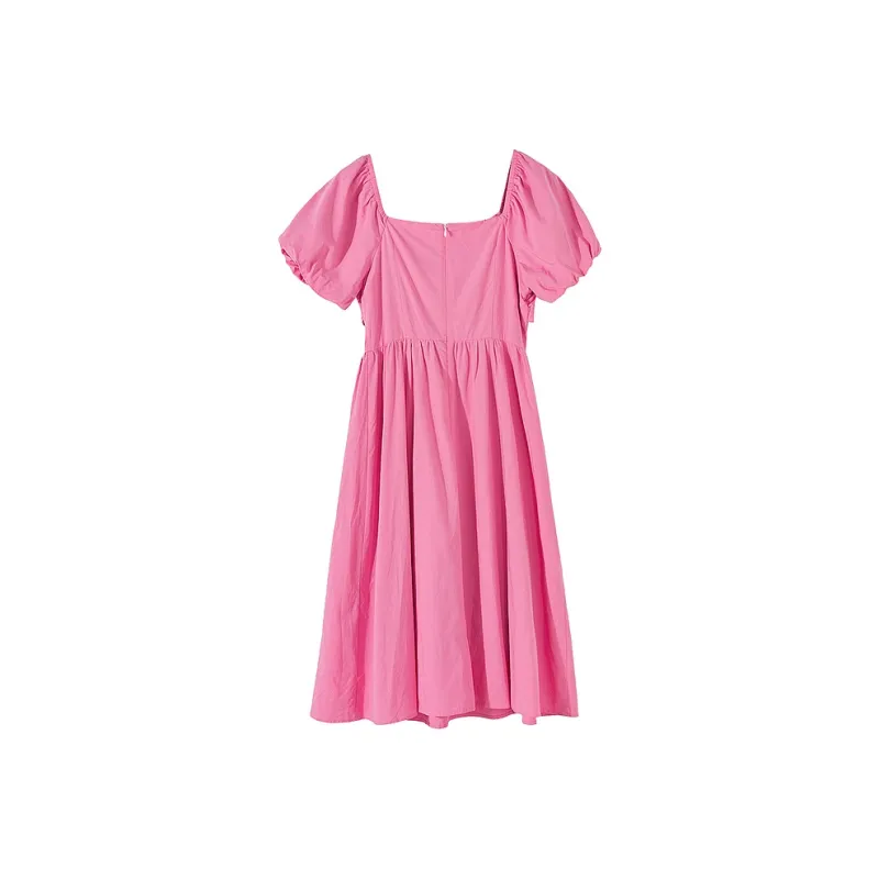 Metersbonwe Long Sleeved Dress Women's-3