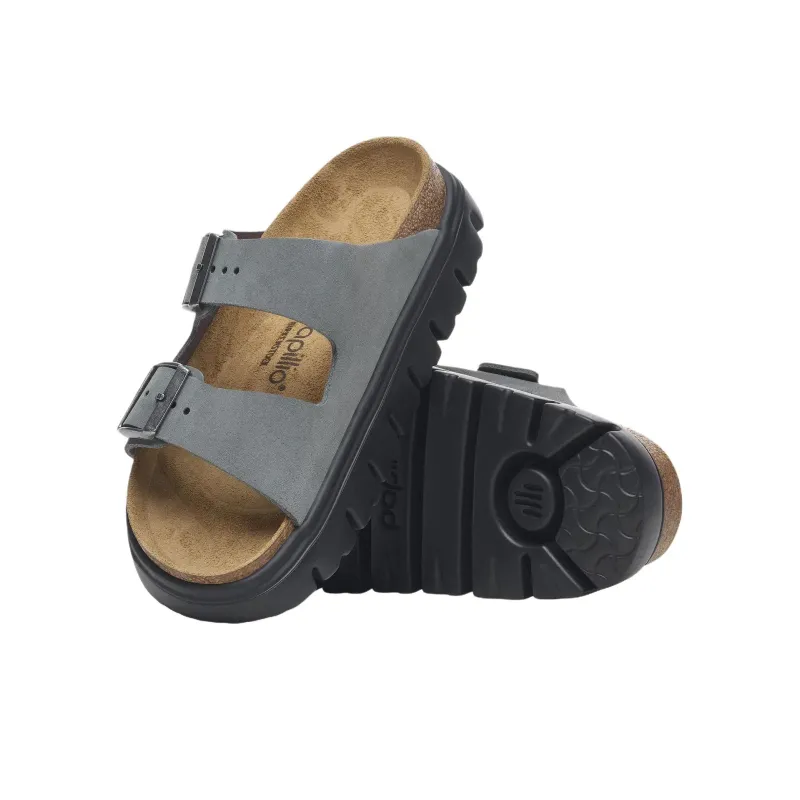 Birkenstock Arizona Chunky EVA Abrasion Resistant Slide Slippers Women's Gray-4