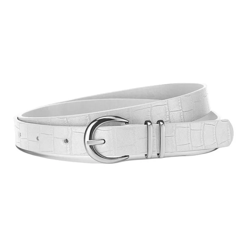 JEANSWEST Pu Leather Belts Women's 1.8CM-6