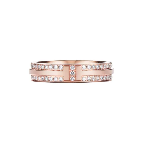 TIFFANY & CO. 18K Rose Gold Rings Unisex