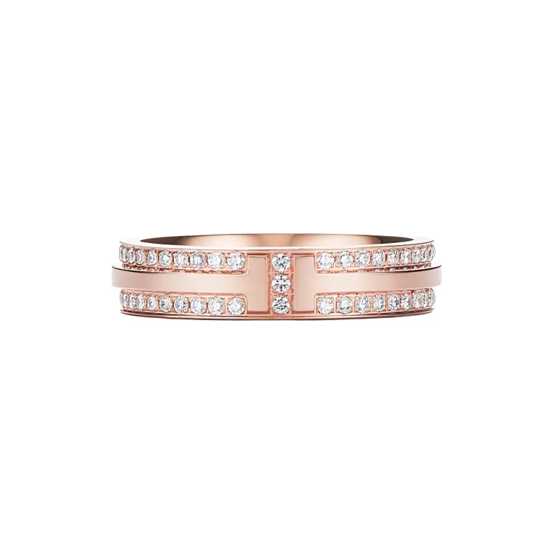TIFFANY & CO. 18K Rose Gold Rings Unisex-0