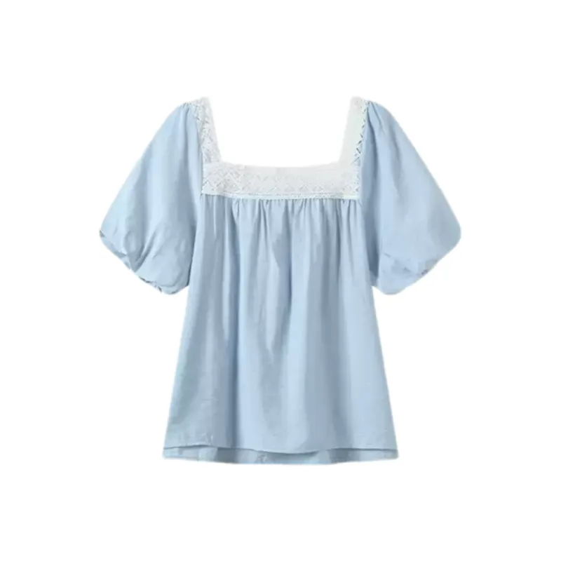 ABBY GODDESS T Shirts Women's Blue-1