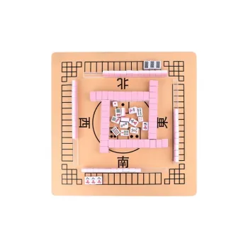 A Little Tide To Play Creative Refined Fun Multicolor Small Mahjong Set Board Games