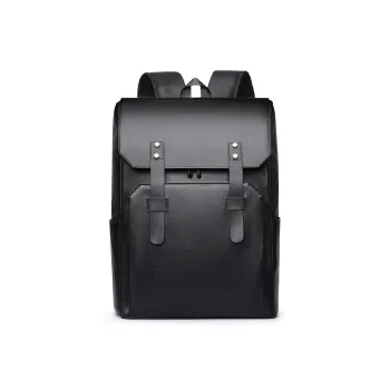 H YXIANG High quality Fabric Backpack Men's Black/Gray