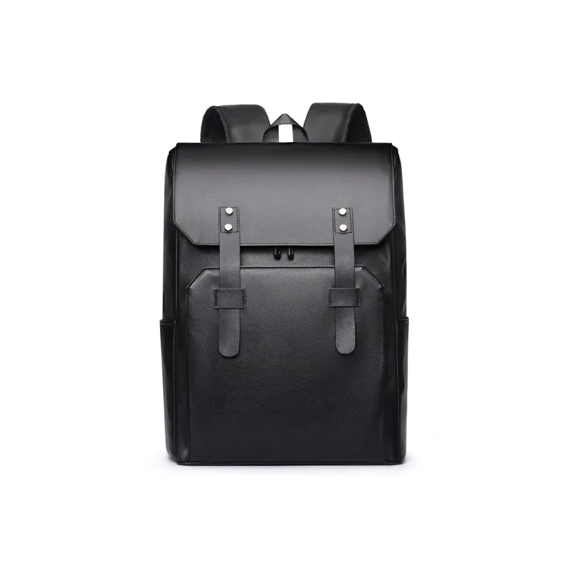 H YXIANG High quality Fabric Backpack Men's Black/Gray-0
