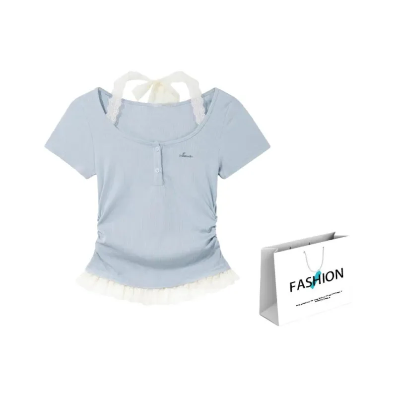 KUNZHUDAXIANG Regular T Shirt Women's-17