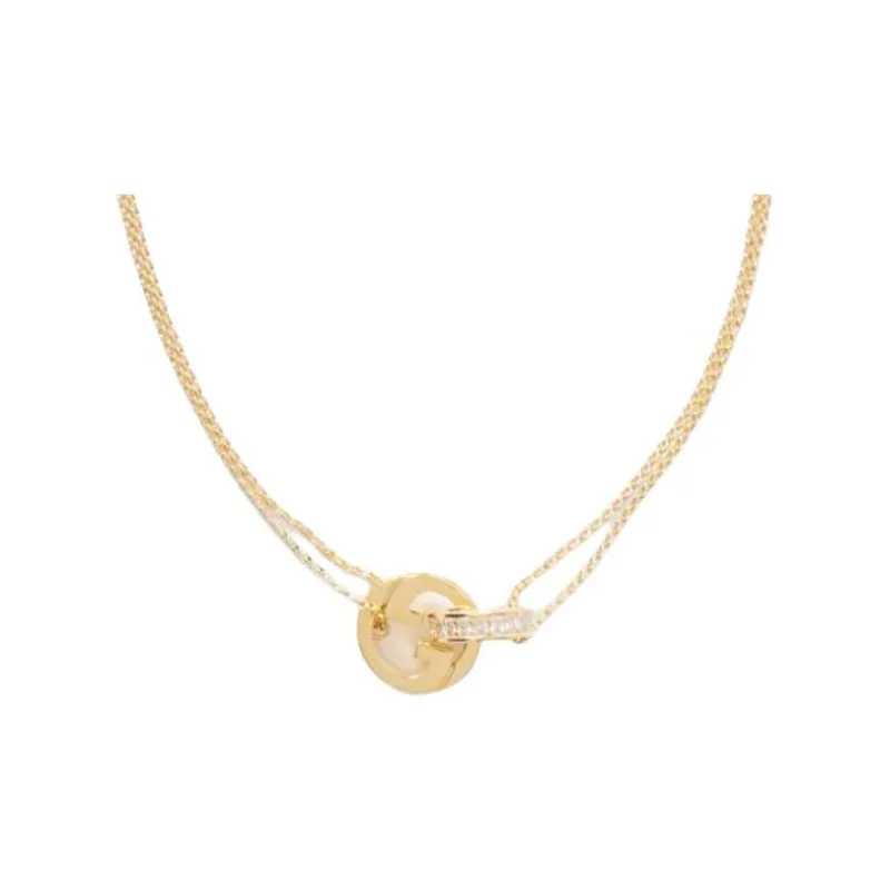 GUCCI Brass Necklaces Unisex Gold-0