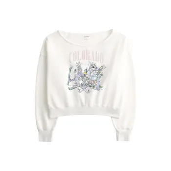 Hollister Sweatshirts Women's Cloud White