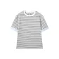 Gray White Stripes