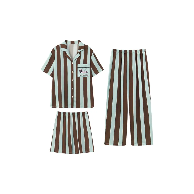 Cotton Gene Pajama Set Women's Combo Set-28