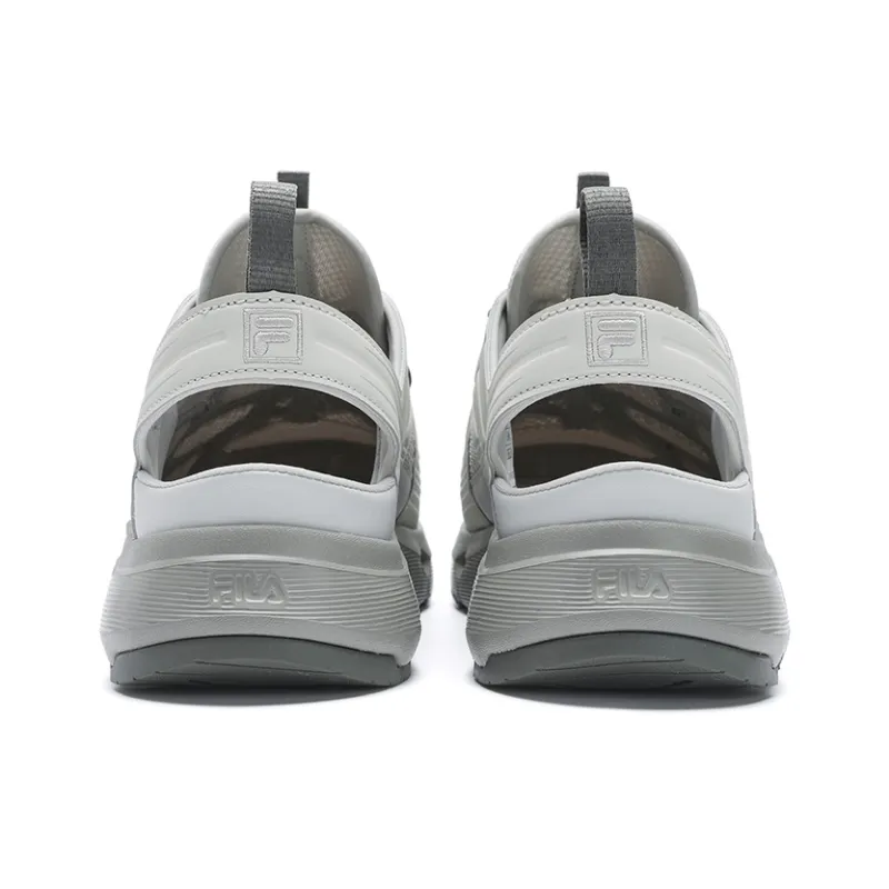 FILA Vintage Collection WAVY Wave Light Shoes Slip Resistant And Breathable River Trekking Shoes Men's Gray-3