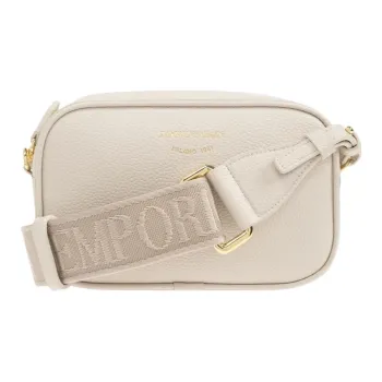 EMPORIO ARMANI PU Shoulder Bag Women's White